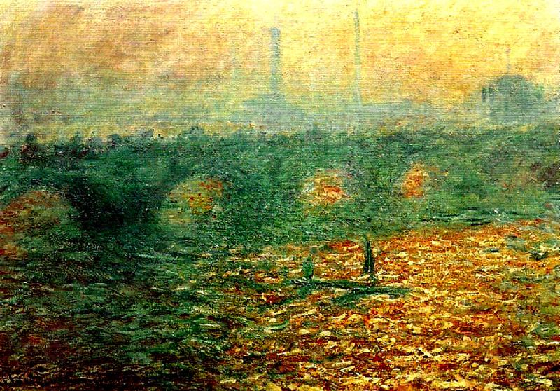 Claude Monet waterloo bridge China oil painting art